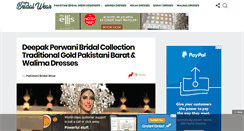 Desktop Screenshot of pakistanbridalwear.com